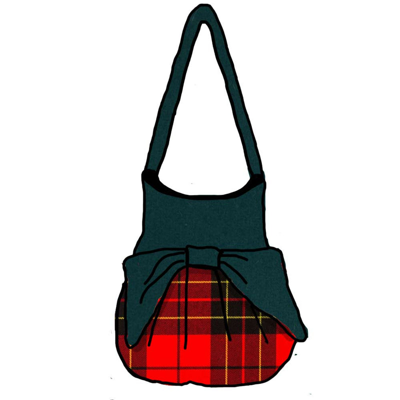 Brodie Red Modern Effie Bag