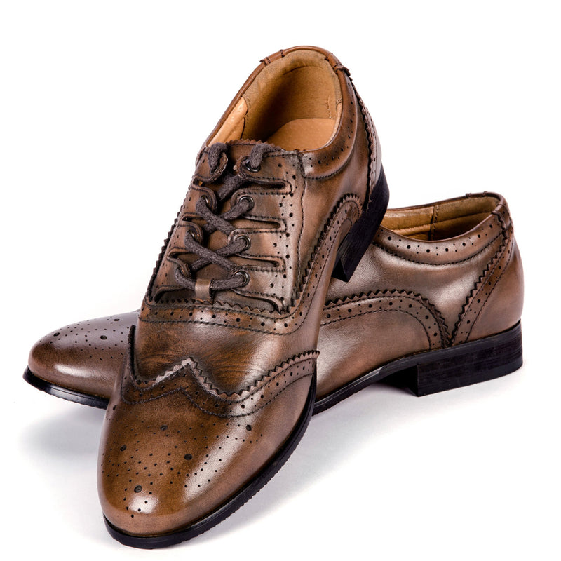 Norwood Brown Ghillie Brogues