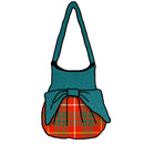 Bruce Ancient Effie Bag showcasing custom colors with 100% Wool Melton, featuring a stylish bow and magnetic clasp.