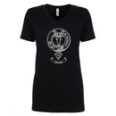 Calder Clan Crest Ladies Outline T-Shirt