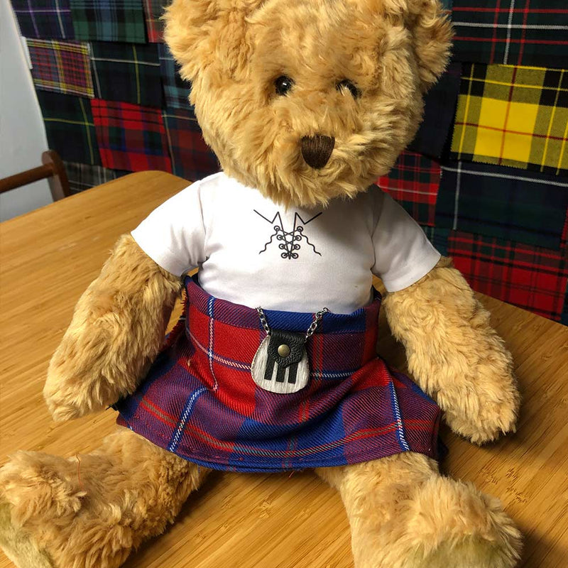Wee Callum Ancestral Bear in any Tartan
