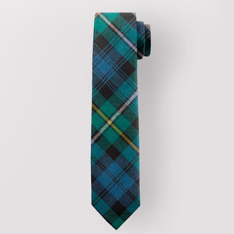 Pure Wool Tie in Campbell or Argyll Ancient Tartan