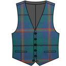 Carmichael Ancient Gents Waistcoat showcasing premium wool tartan craftsmanship, perfect for modern gentlemen.