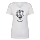 Charteris Clan Crest Ladies Ouline T-Shirt