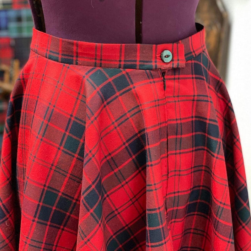 Full Lined Tartan Circle Skirt