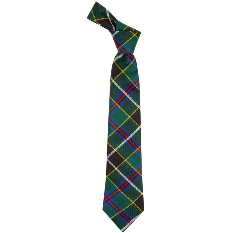 Luxury Pure Wool Tie in Cornish Hunting Modern