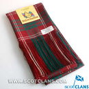 Full Length Sash in Crawford Modern Tartan by Ingles Buchan, showcasing stylish ladies tartan design made from luxurious 100% pure new wool, perfect for any formal occasion.