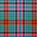 Lightweight Tartan by the meter G-L showcasing vibrant patterns and rich colors ideal for crafting garments and home decor.