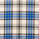 Beautifully draped Lightweight Tartan by the meter fabric, perfect for stylish fashion and craft projects