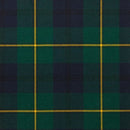 Close-up of Lightweight Tartan by the meter G-L, emphasizing the fine quality of its 100% wool fabric, perfect for stylish garments and crafts.