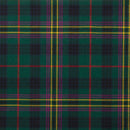 Lightweight Tartan by the meter G-L folded neatly, showcasing its intricate design, suitable for fashion designers and crafters.