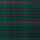 A beautifully draped garment made from Lightweight Tartan by the meter G-L, showcasing its versatility in fashion and style.