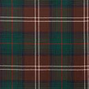 Close-up of the Tartan Skull t-shirt fabric, highlighting the premium quality cotton and vibrant transfer printed colors.