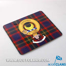 Durie Clan Crest and Tartan Place Mats - Set of Four showcasing vibrant designs and intricate tartan patterns, perfect for enhancing your dining experience.