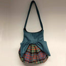 Gillies Dress Effie Bag displayed with a magnetic clasp, measuring 14 inches high and 13 inches wide, perfect for everyday use.