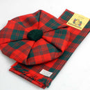 Lightweight Tartan Tam and Scarf Set from Ingles Buchan, showcasing its beautiful tartan design and soft 100% pure new wool material.