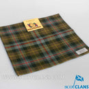 Wool Tartan Pocket Square in Farquharson Weathered Tartan