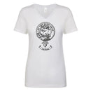 Fleming Clan Crest Ladies Ouline T-Shirt