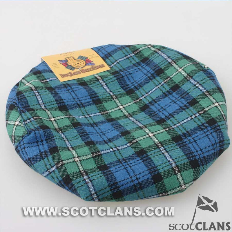 Pure Wool Golf Cap in Forbes Ancient Tartan