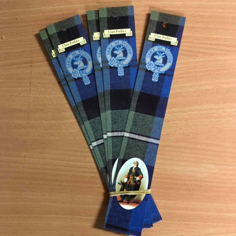 Forbes Clan Bookmarks 5 Pack