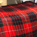 Fraser Red Modern Heavyweight Hand Stitched Kilt
