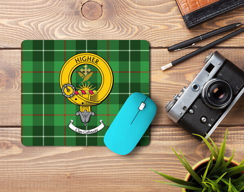 Galloway Clan Crest Mouse Pad