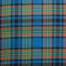 Springweight Wool Tartan Tie elegantly styled with a crisp dress shirt, perfect for both formal and casual occasions.