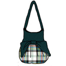 Gillies Dress Effie Bag showcasing custom color options with a contrasting bow in high-quality 100% Wool Melton fabric.