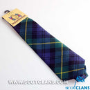 Gordon Modern Tartan Pure Wool Tie by Ingles Buchan, a stylish addition to any outfit, featuring a classic tartan design in pure wool.