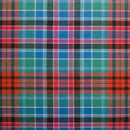 Springweight Wool Tartan Tie from Ingles Buchan showcasing vibrant colors and unique G-L tartan patterns, perfect for dressing up any outfit.