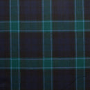 Flat lay of multiple Springweight Wool Tartan Ties featuring different G-L patterns, perfect for accessorizing with elegance and flair.