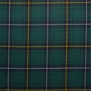 Close-up of Springweight Wool Tartan Tie featuring rich colors and intricate designs, ideal for those who appreciate Scottish heritage.