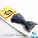 Robertson Hunting Modern Tartan Bow Tie displayed on a stylish background, showcasing its vibrant colors and 100% pure new wool fabric.