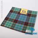 Wool Tartan Pocket Square in Stewart Old Ancient Tartan