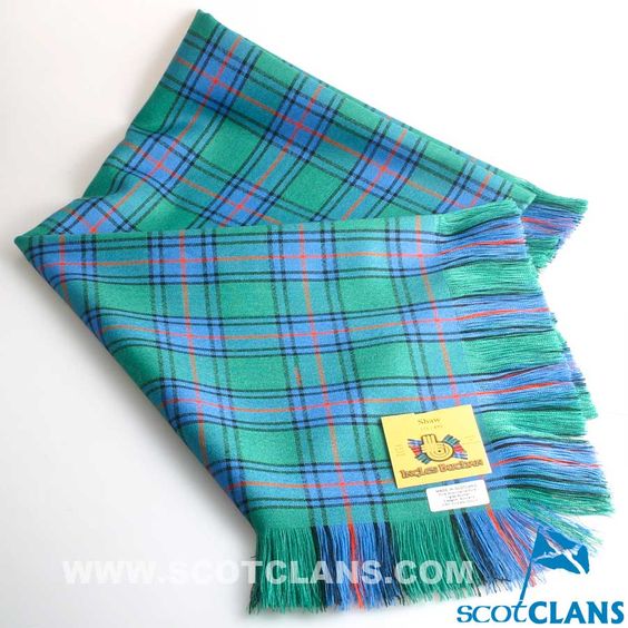 Shaw Modern Tartan Crest Christmas Hat