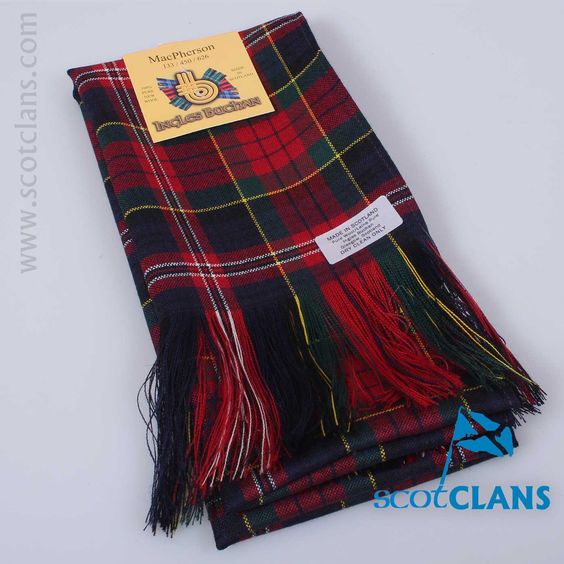 Full Length Sash in MacPherson Modern Tartan