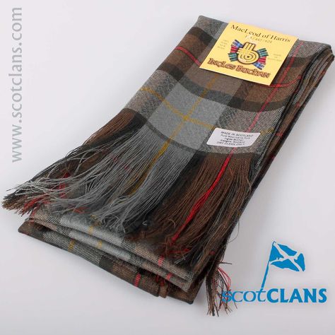 Full Length Sash in MacLeod Weathered Tartan