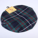 Pure Wool Golf Cap in Robertson Hunting Modern Tartan by Ingles Buchan, showcasing traditional style and handcrafted quality, perfect for golf or casual outings.