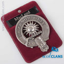 MacLeod of Lewis Clan Crest Badge in Pewter