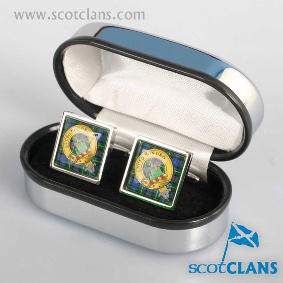 Mackenzie Clan Crest Cufflinks