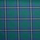 Chic Springweight Wool Tartan Tie from Ingles Buchan featuring a unique purple and green tartan design, stylish for every wardrobe.