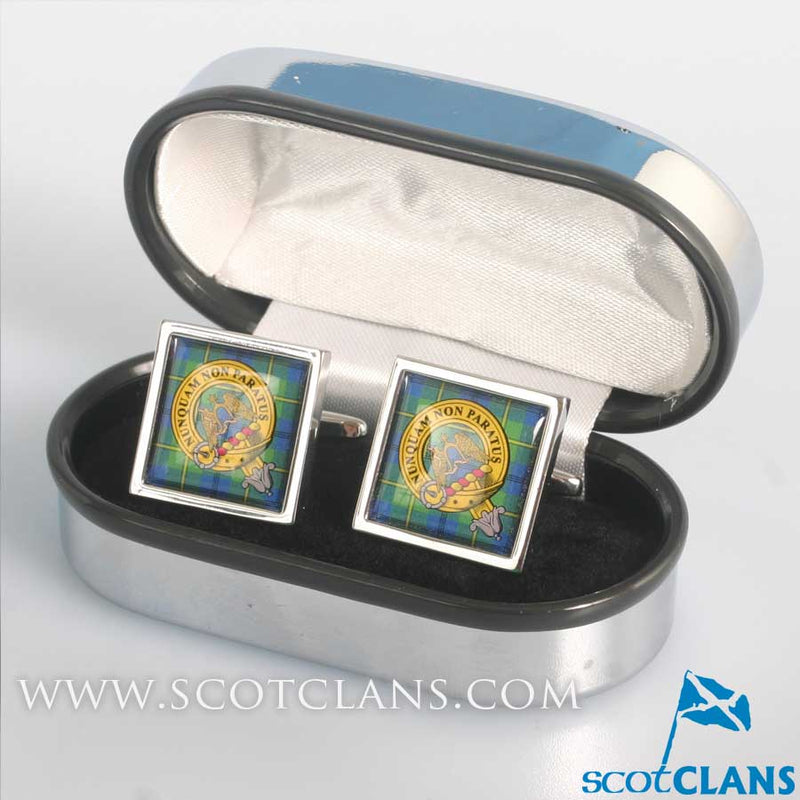 Johnstone Clan Crest Cufflinks
