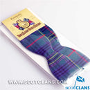 Kennedy Modern Tartan Self Tie Bow Tie in a stylish tartan pattern, perfect for formal occasions and showcasing personal flair.