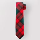 Pure Wool Tie in Kerr Modern Tartan, crafted from 100% pure new wool with a classic tartan pattern, perfect for formal and casual occasions.