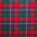Springweight Wool Tartan Tie from Ingles Buchan, showcasing vibrant G-L tartan design for Scottish charm.