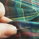 Detail of Children's Handmade Kilt showing craftsmanship and design elements, suitable for children over age 4.