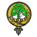 Kinnimont Embroidered Fleece Jacket showcasing the embroidered clan crest on a super warm and light fabric.