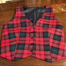 Elegant Ladies Tartan Waistcoat Darted, perfect for adding a touch of Scottish tradition to any outfit.