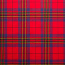 Elegant Springweight Wool Tartan Tie from Ingles Buchan with a striking yellow and navy tartan, ideal for sophisticated looks.