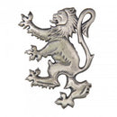 Kilt Pin - Lion Rampant Brooch featuring a beautifully detailed lion design in high-quality pewter, perfect for showcasing Scottish heritage.
